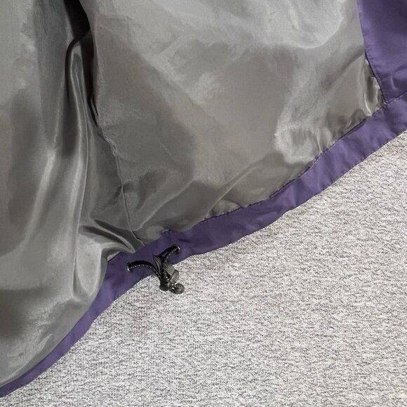 Eddie Bauer Weather Edge 365 Jacket Women M Purple Waterproof Hooded Adjustable - Picture 12 of 16